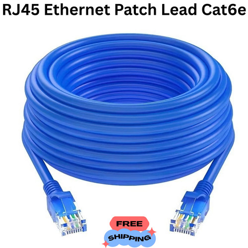 Rj45 ethernet patch lead - patch, cat6e