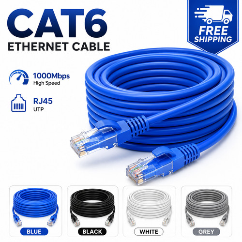 Cat6 ethernet cable rj45 - cat6,