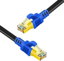 Flat Cat8 Ethernet Cable 26AWG