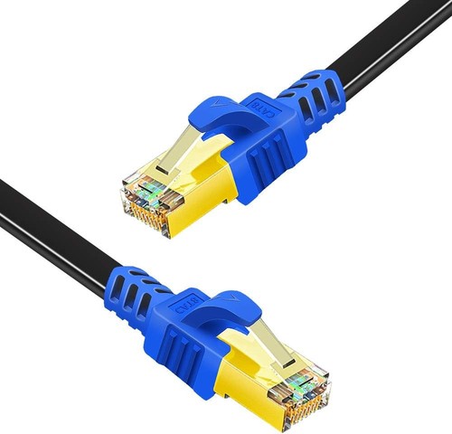 Flat cat8 ethernet - cat8, 26awg