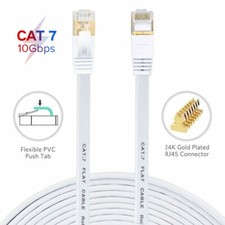 20M Long Flat RJ45 Cat7